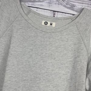 American Giant Crewneck Sweatshirt Gray Glitter Women’s Medium USA Cotton Blend